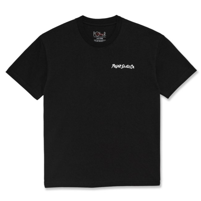 POLAR Campfire Tee / BLACK (ポーラー Tシャツ/ 半袖シャツ )