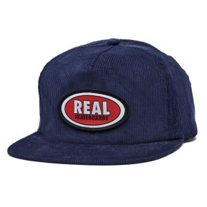 <img class='new_mark_img1' src='https://img.shop-pro.jp/img/new/icons5.gif' style='border:none;display:inline;margin:0px;padding:0px;width:auto;' />REAL OVAL SNAPBACK CAP / NAVY/RED (リアル 5パネルキャップ)