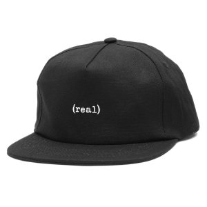 <img class='new_mark_img1' src='https://img.shop-pro.jp/img/new/icons5.gif' style='border:none;display:inline;margin:0px;padding:0px;width:auto;' />REAL LOWER SNAPBACK CAP / BLACK/WHITE (リアル 5パネルキャップ)