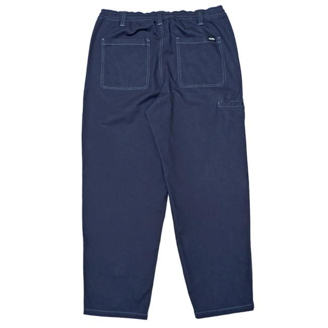 THEORIES STAMP LOUNGE PANT / NAVY CONTRAST STITCH（セオリーズ