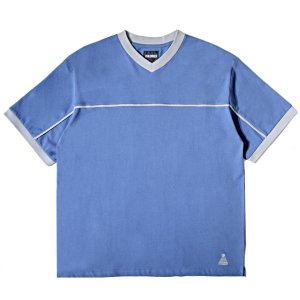 <img class='new_mark_img1' src='https://img.shop-pro.jp/img/new/icons5.gif' style='border:none;display:inline;margin:0px;padding:0px;width:auto;' />THEORIES FOOTBALL TEE / BLUE（セオリーズ Tシャツ）　