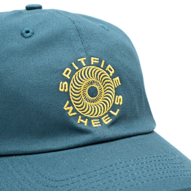 SPITFIRE CLASSIC 87' SWIRL STRAPBACK CAP / TEAL BLUE (スピット