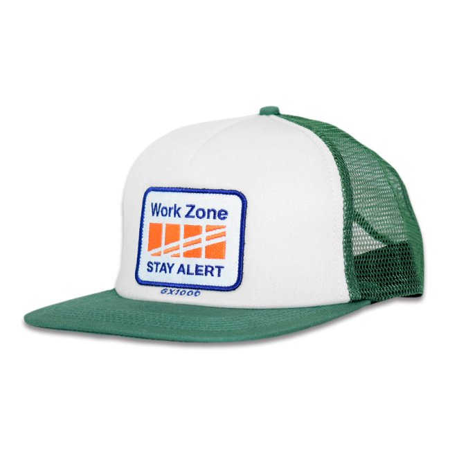 GX1000 WORK ZONE CAP / KELLY GREEN (ジーエックスセン 5パネルキャップ )