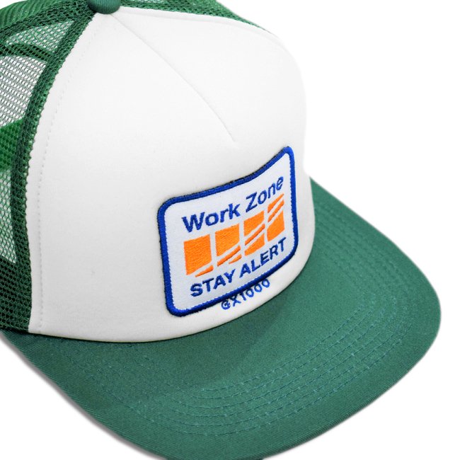 GX1000 WORK ZONE CAP / KELLY GREEN (ジーエックスセン 5パネルキャップ )