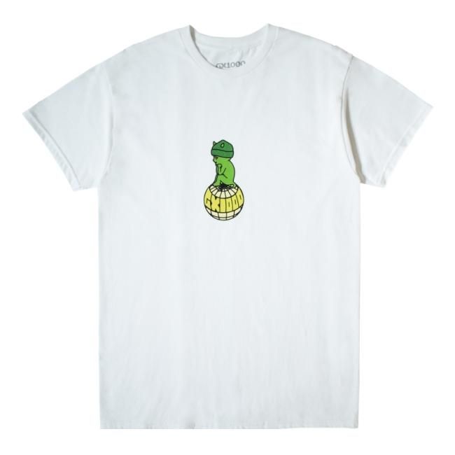 GX1000 WORLD TEE / WHITE (ジーエックスセン Tシャツ / 半袖