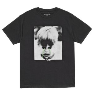 <img class='new_mark_img1' src='https://img.shop-pro.jp/img/new/icons5.gif' style='border:none;display:inline;margin:0px;padding:0px;width:auto;' />QUASI CRYBABY TEE / BLACK ( T/Ⱦµ)