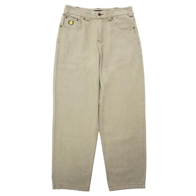 THEORIES PLAZA DENIM PANT / SAND CONTRAST STITCH（セオリーズ