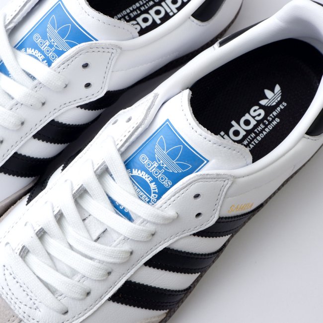 新品24.5】adidas Originals Samba ADV White - スニーカー