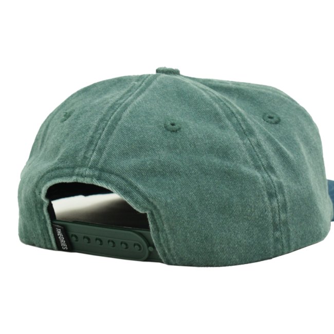 THEORIES PARANORMAL SNAPBACK CAP / GREEN DENIM/NAVY（セオリーズ