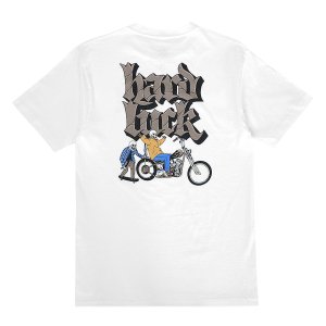 <img class='new_mark_img1' src='https://img.shop-pro.jp/img/new/icons5.gif' style='border:none;display:inline;margin:0px;padding:0px;width:auto;' />HARDLUCK FREE RIDE TEE / WHITE (ϡɥå T)