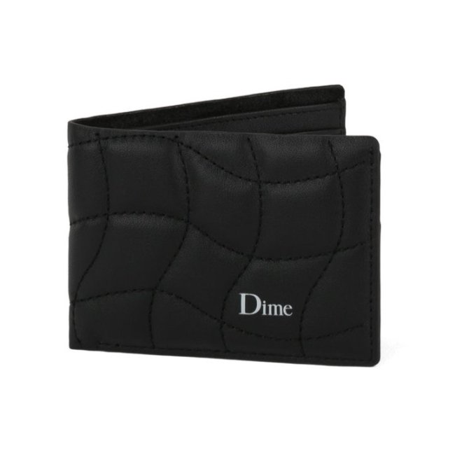 Dime QUILTED BIFOLD WALLET / BLACK (ダイム ウォレット 