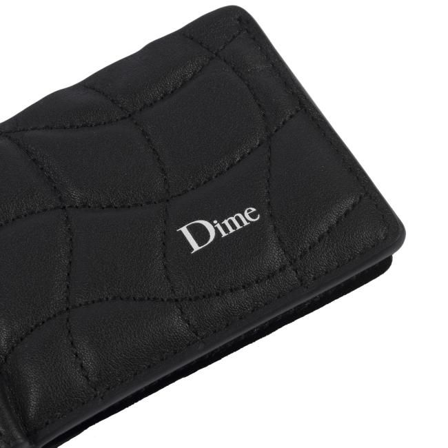 Dime QUILTED BIFOLD WALLET / BLACK (ダイム ウォレット