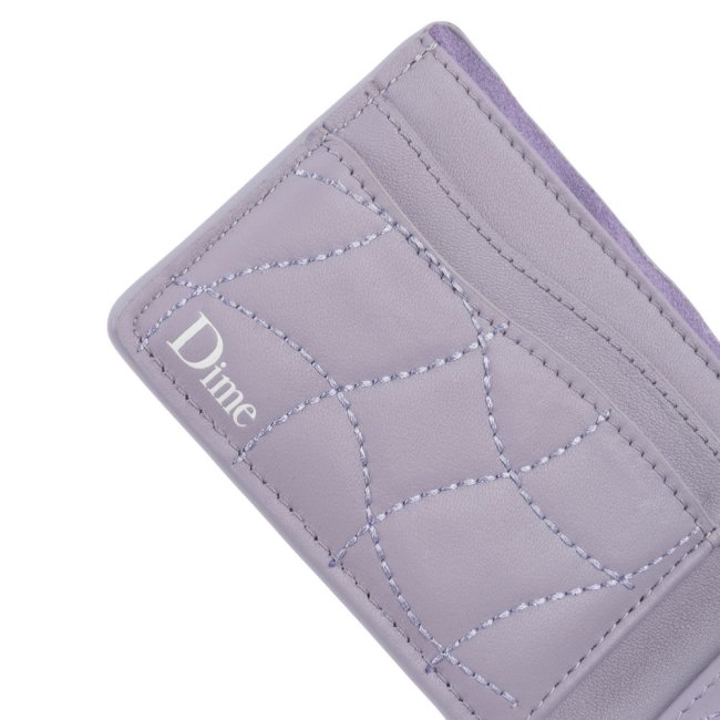 Dime QUILTED BIFOLD WALLET / LAVENDER (ダイム ウォレット 