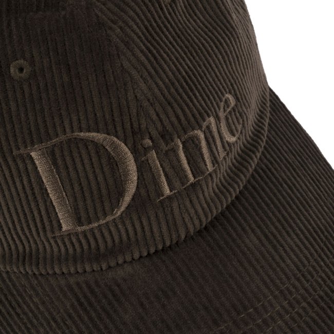 Dime CLASSIC CORD LOW PRO CAP / BROWN (ダイム キャップ