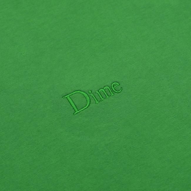 Dime Classic Small Logo T-Shirt / GREEN (ダイム Tシャツ