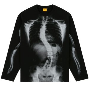 <img class='new_mark_img1' src='https://img.shop-pro.jp/img/new/icons5.gif' style='border:none;display:inline;margin:0px;padding:0px;width:auto;' />Dime WAVE BONES TERRY L/S SHIRT / BLACK ( 󥰥꡼ T)