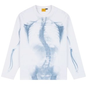 <img class='new_mark_img1' src='https://img.shop-pro.jp/img/new/icons5.gif' style='border:none;display:inline;margin:0px;padding:0px;width:auto;' />Dime WAVE BONES TERRY L/S SHIRT / WHITE (ダイム ロングスリーブ Tシャツ)