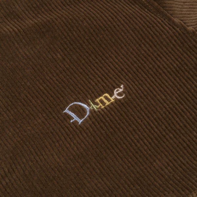 Dime FRIENDS CORDUROY PULLOVER / LIGHT BROWN (ダイム コーデュロイ ...