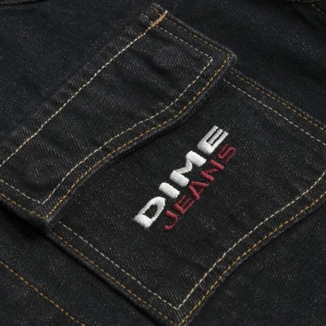 Dime DENIM WESTERN JACKET / BLACK WASHED (ダイム デニムジャケット