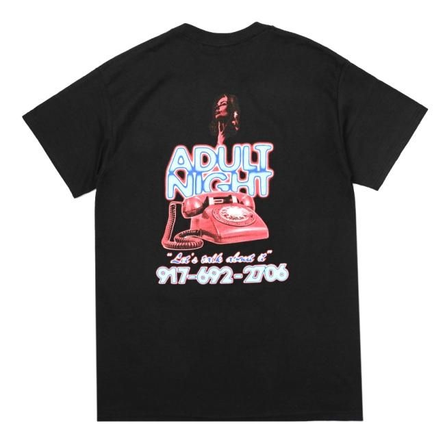 美品 virgil abloh着　 call me 917 Tシャツ CALL ME 917 LET'S TALK TEE / BLACK (コールミーナインワン