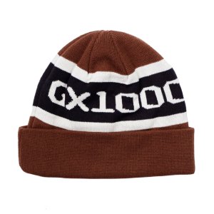 <img class='new_mark_img1' src='https://img.shop-pro.jp/img/new/icons5.gif' style='border:none;display:inline;margin:0px;padding:0px;width:auto;' />GX1000 OG LOGO BEANIE / BROWN (ジーエックスセン ビーニー/ニットキャップ )