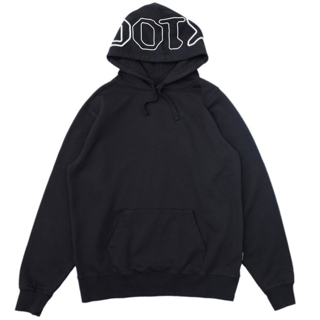 GX1000 OG LOGO HOODIE (ON HOOD) / BLACK (ジーエックスセン フーディ