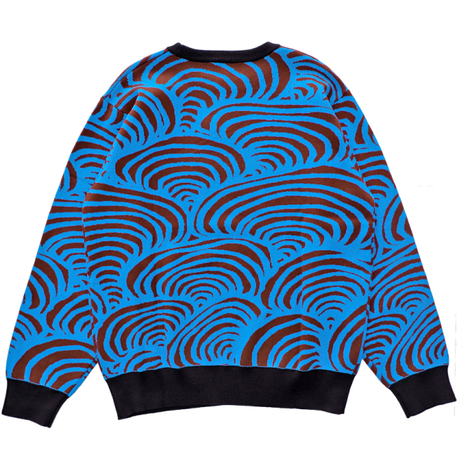 GX1000 JACQUARD ZK SWEATER / BABY BLUE (ジーエックスセン セーター/ニット) - HORRIBLE'S PROJECT|HORRIBLE'S|SAYHELLO | HELLRAZOR | Dime MTL | QUASI | HOTEL BLUE | GX1000 | THEORIES | VANS SKATE | 正規取扱い販売店 GX1000 JACQUARD ZK SWEATER / BABY BLUE (ジーエックスセン セーター/ニット) - HORRIBLE'S PROJECT|HORRIBLE'S|SAYHELLO | HELLRAZOR | Dime MTL | QUASI | HOTEL BLUE | GX1000 | THEORIES | VANS SKATE | 正規取扱い販売店