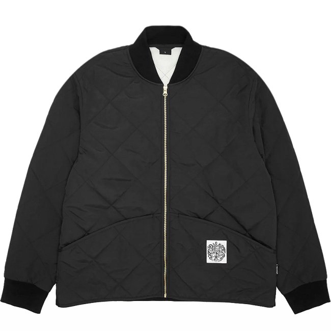 GX1000 QUILTED MECHANIC JACKET / BLACK (ジーエックスセン キルティングジャケット) - HORRIBLE'S  PROJECT｜HORRIBLE'S｜SAYHELLO | HELLRAZOR | Dime MTL | QUASI | HOTEL BLUE |  GX1000 | THEORIES | VANS SKATE | 正規取扱い販売店 | 通販