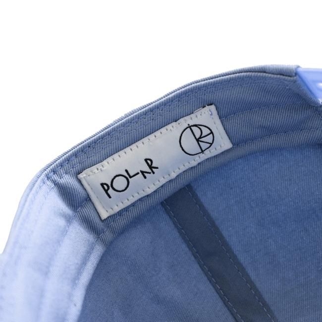 POLAR EARTHQUAKE PATCH CAP / OXFORD BLUE (ポーラー 5パネル POLAR EARTHQUAKE PATCH CAP / OXFORD BLUE (ポーラー 5パネル