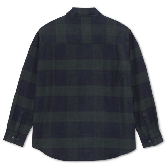 POLAR MIKE FLANNEL SHIRT / NAVY/TEAL (ポーラー フランネル POLAR MIKE FLANNEL SHIRT / NAVY/TEAL (ポーラー フランネル