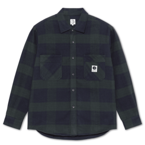 <img class='new_mark_img1' src='https://img.shop-pro.jp/img/new/icons5.gif' style='border:none;display:inline;margin:0px;padding:0px;width:auto;' />POLAR MIKE FLANNEL SHIRT / NAVY/TEAL (ポーラー フランネルシャツ)