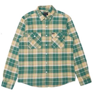 <img class='new_mark_img1' src='https://img.shop-pro.jp/img/new/icons5.gif' style='border:none;display:inline;margin:0px;padding:0px;width:auto;' />BRIXTON BOWERY L/S FLANNEL SHIRT / WASHED PINE NEEDLE (ブリクストン 長袖ネルシャツ)