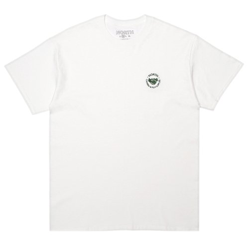 <img class='new_mark_img1' src='https://img.shop-pro.jp/img/new/icons5.gif' style='border:none;display:inline;margin:0px;padding:0px;width:auto;' />NORTH SUPPLIES LOGO EMBROIDERY TEE / WHITE (Ρȥޥ T)