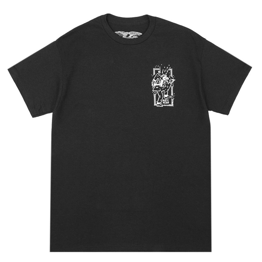 ANTIHERO RUDE BWOY T-SHIRT / BLACK (アンチヒーロー/ Tシャツ)