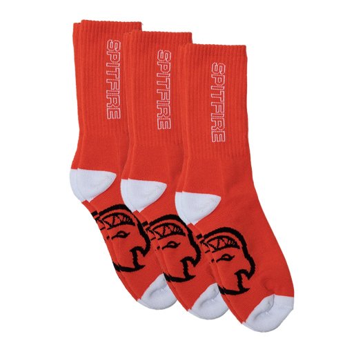 <img class='new_mark_img1' src='https://img.shop-pro.jp/img/new/icons1.gif' style='border:none;display:inline;margin:0px;padding:0px;width:auto;' /> SPITFIRE CLASSIC 87' 3-PACK SOCKS / RED/BLACK (スピットファイアー ソックス)