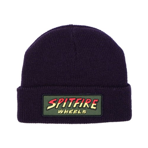 <img class='new_mark_img1' src='https://img.shop-pro.jp/img/new/icons1.gif' style='border:none;display:inline;margin:0px;padding:0px;width:auto;' />SPITFIRE HELLHOUND SCRIPT PATCH BEANIE /NAVY (スピットファイアー ビーニーキャップ)