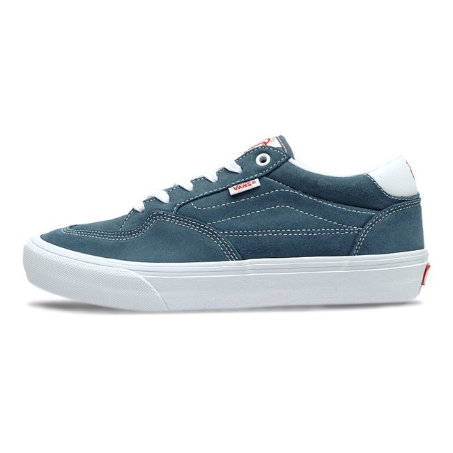 VANS SKATE ROWAN PRO / LEATHER BLUE（バンズ/ヴァンズ スケート ローワンプロ スニーカー）