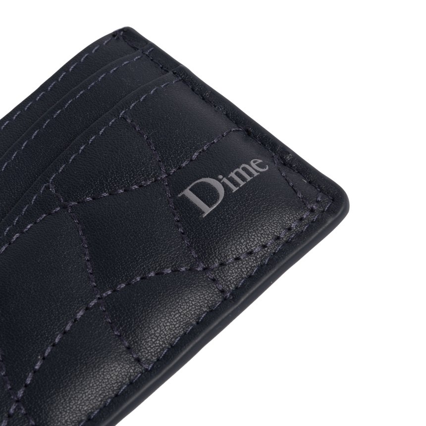 Dime QUILTED CARDHOLDER / DARK BLUE (ダイム カードケース 