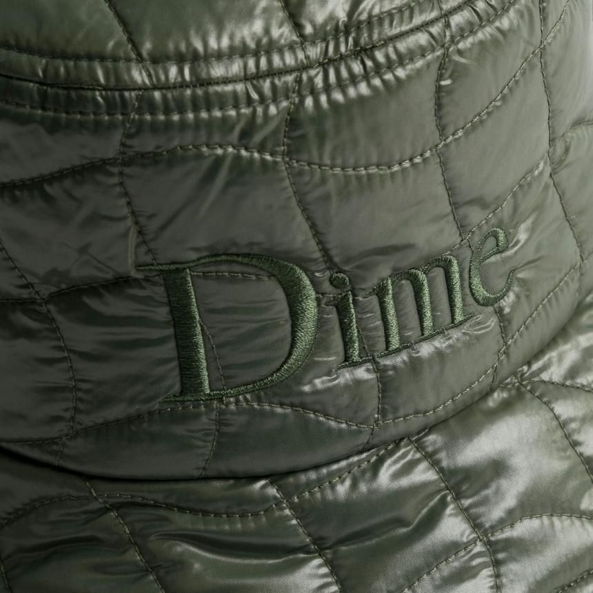 【DIME】 Quilted Outline Bucket Hat Army Dime QUILTED OUTLINE BUCKET HAT / ARMY (ダイム バケット