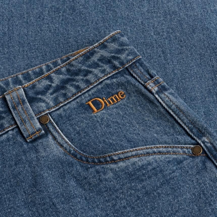 Dime Baggy Denim Pants / INDIGO WASHED (ダイム デニムパンツ 