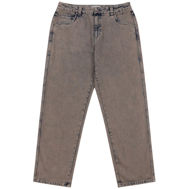 Dime RELAXED DENIM PANTS / OVERDYED TAUPE (ダイム デニムパンツ ...