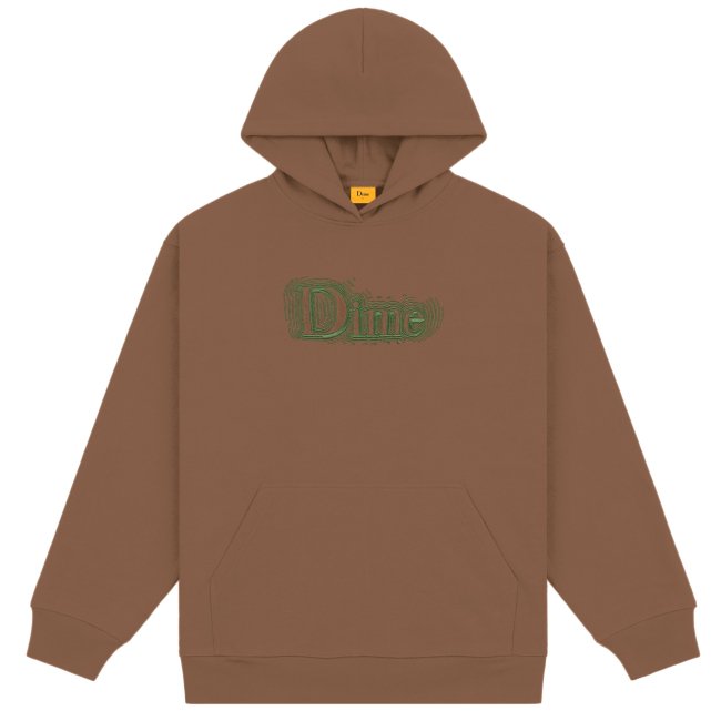 Dime CLASSIC NOIZE HOODIE / BROWN (ダイム パーカー / スウェット ...
