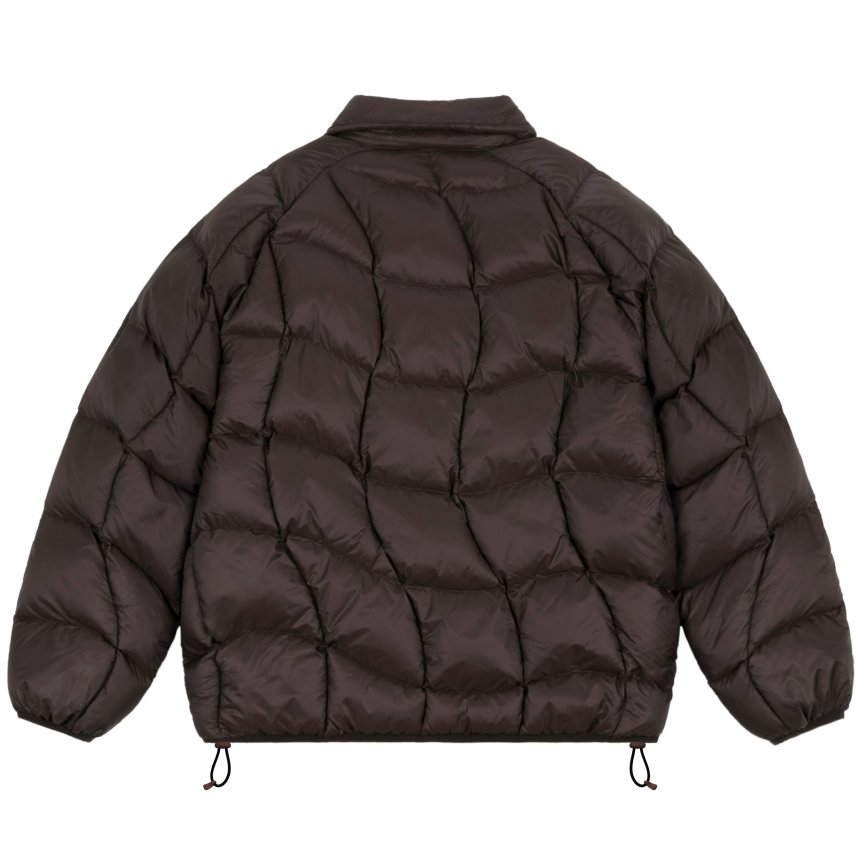 Dime MIDWEIGHT WAVE PUFFER JACKET / ESPRESSO (ダイム ダウン 