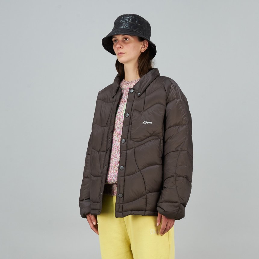 Dime MIDWEIGHT WAVE PUFFER JACKET / ESPRESSO (ダイム ダウン ...