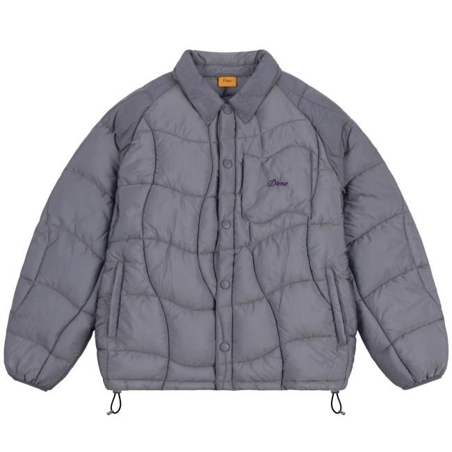 Dime MIDWEIGHT WAVE PUFFER JACKET / SILVER GRAY (ダイム ダウン 