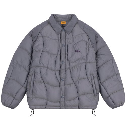 <img class='new_mark_img1' src='https://img.shop-pro.jp/img/new/icons5.gif' style='border:none;display:inline;margin:0px;padding:0px;width:auto;' />Dime MIDWEIGHT WAVE PUFFER JACKET / SILVER GRAY (  󥸥㥱å/ѥե㥱å)