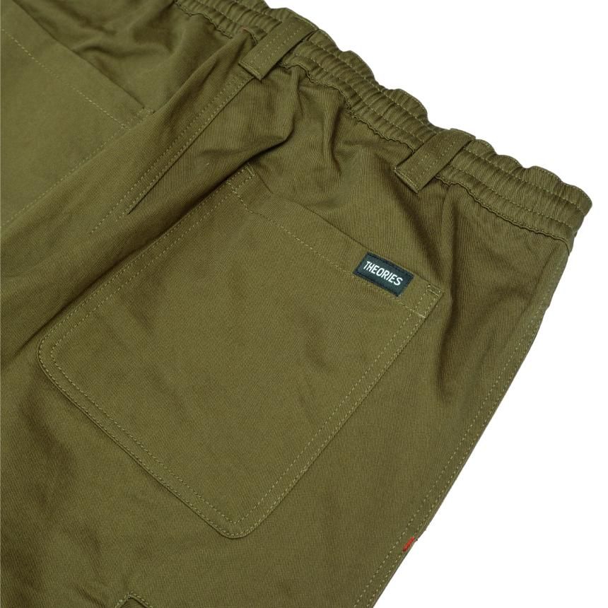 THEORIES セオリーズ STAMP LOUNGE PANTS Lサイズ Theories Stamp Lounge Pants Dark Moss – THEORIES OF ATLANTIS