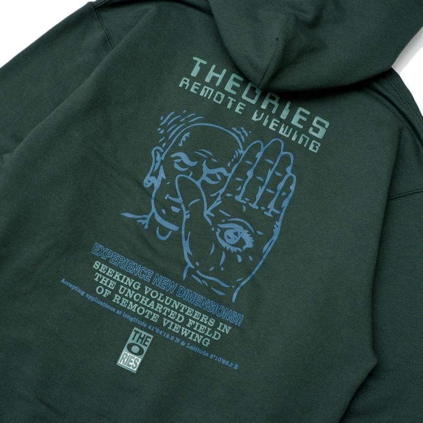 THEORIES REMOTE VIEWING HOODIE / FOREST （セオリーズ