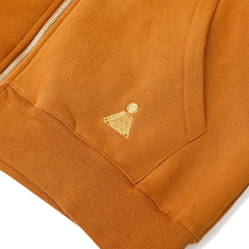 THEORIES SCRIBBLE SPORT ZIP HOODIE / BRASS （セオリーズ