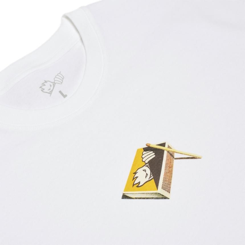 Last Resort AB x Spitfire Swirl Tee - Black – Holistic Skateshop